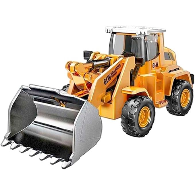 Trator Pá Carregadeira Miniatura Máquinas Construção