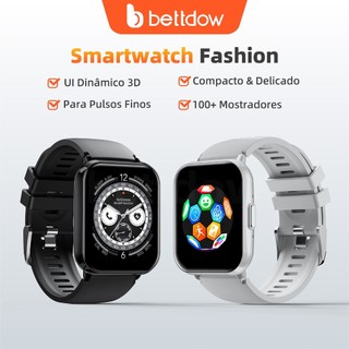 BETTDOW Relógio inteligente  Tela cheia Rastreador de fitness sensível ao toque IP68 À pr…