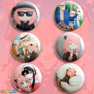 Bottons Broche Anime Spy x Family em Oferta na Shopee