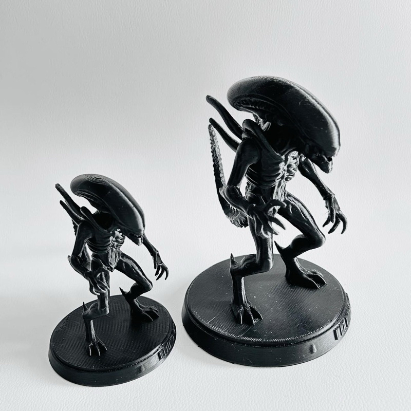 Estatua Alien Decorativa Miniatura Serie Action Figure Sci-Fi Decoração Geek Nerd Cod 00022