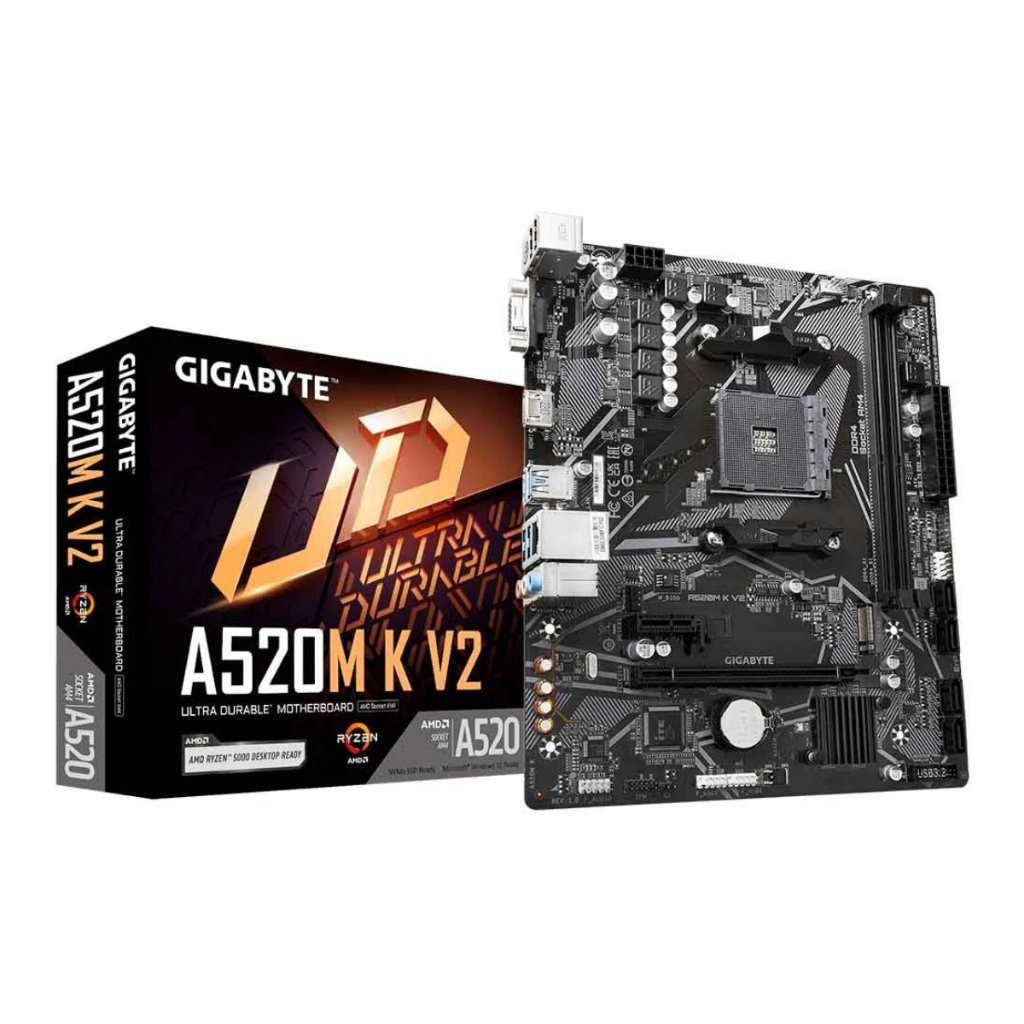 PLACA MAE (AMD) GIGABYTE A520M K V2 DDR4 AM4