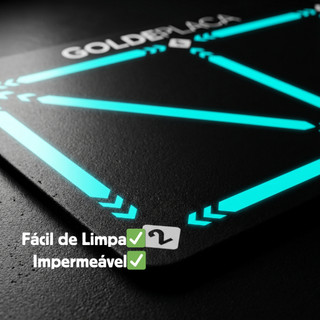 Tapete Futebol Agilidade Coordenação Motora Dobrável Portátil Antiderrapante Treino 90x60cm