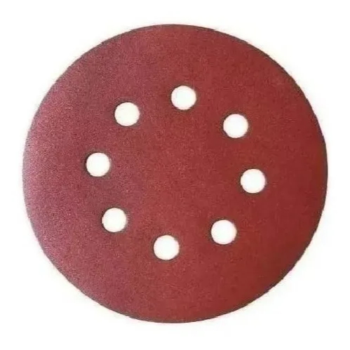 Kit 10 Un. Disco De Lixa Velcro Pluma 125mm Tssaper para esmerilhadeira lixadeira politriz · foto 2