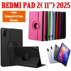 Capa Giratória 360° Para Tablet REDMI PAD 2 （11 polegadas ） 2025