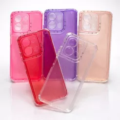 Capa Capinha Com Glitter Para Motorola G53/G54/G55/G64/G75/G84/G85/G86 Case Anti-Impacto Com Brilho