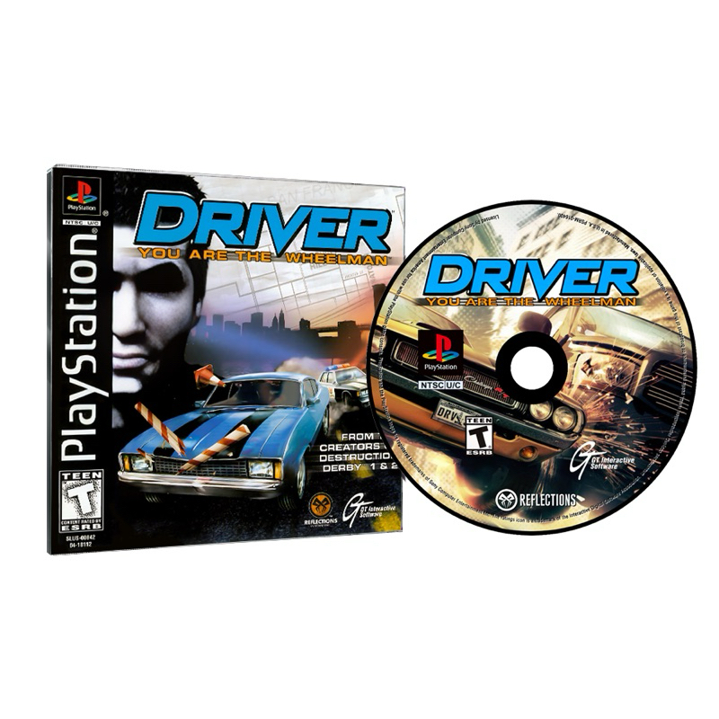 Jogo Driver 1: You Are the Wheelman (Dublado) - Playstation 1