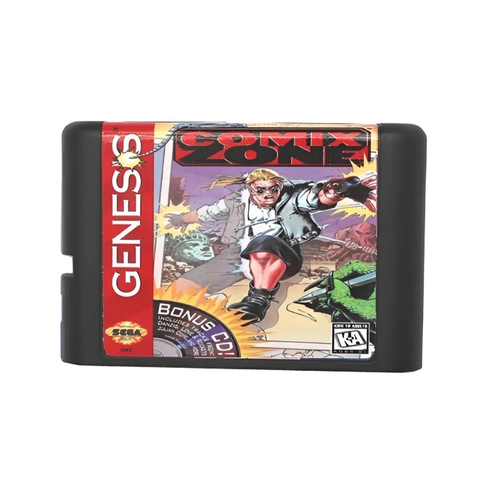 Comix Zone Mega Drive Genesis
