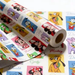 Papel Adesivo Autocolante Disney Personagens Infantil 45cm x 10 metros Papel de Parede Vmp