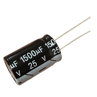 CAPACITOR ELETROLITICO 1500X25V - 1500UF X 25V 105º GRAUS