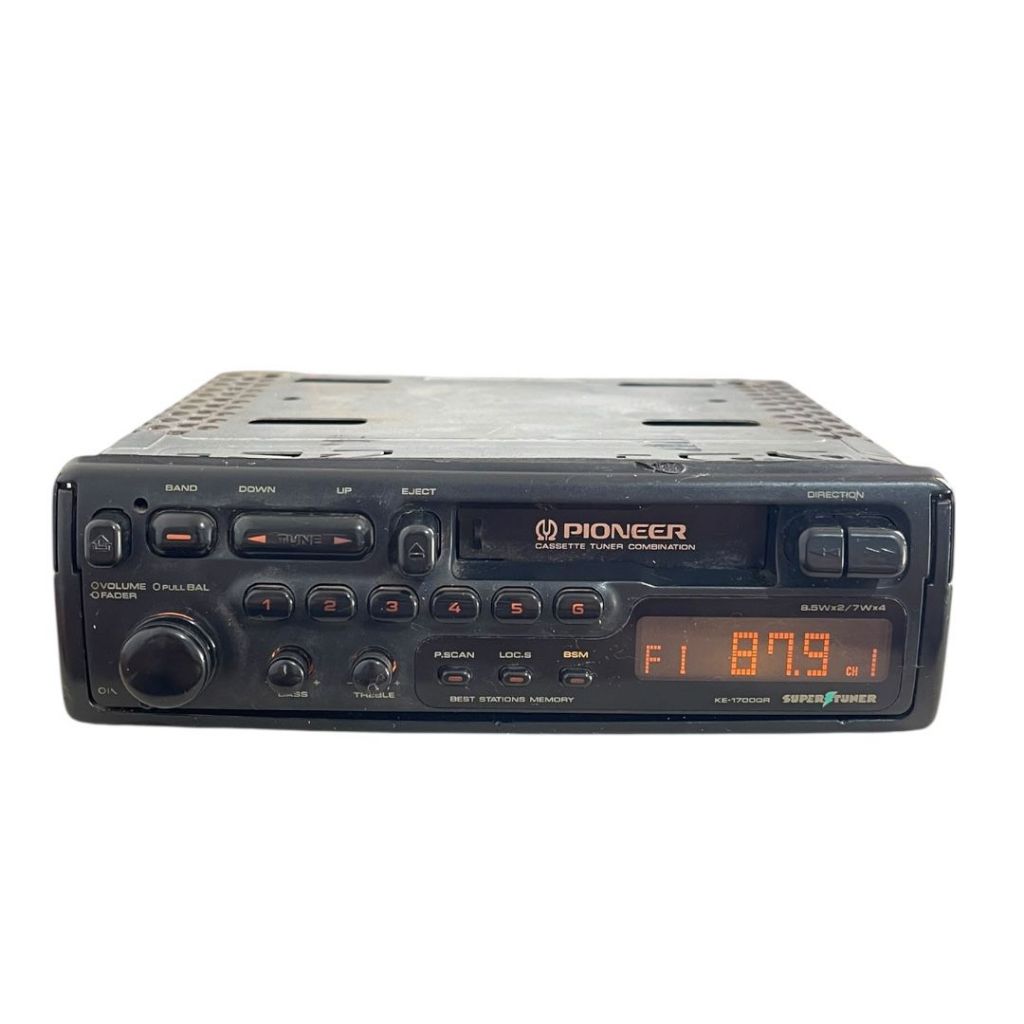 (USADO DETALHE) Rádio Automotivo Toca Fitas Pioneer KE-1700QR  AM FM K7 7WX4