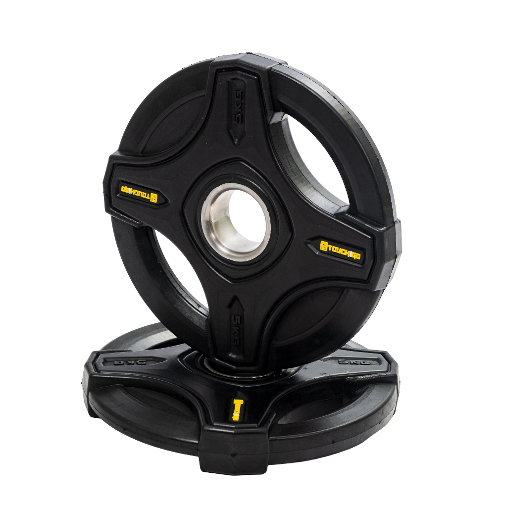 Anilhas Sports Vulcanizadas 5Kg Peso Academia Musculação - (2 Unidades) Touch And Go