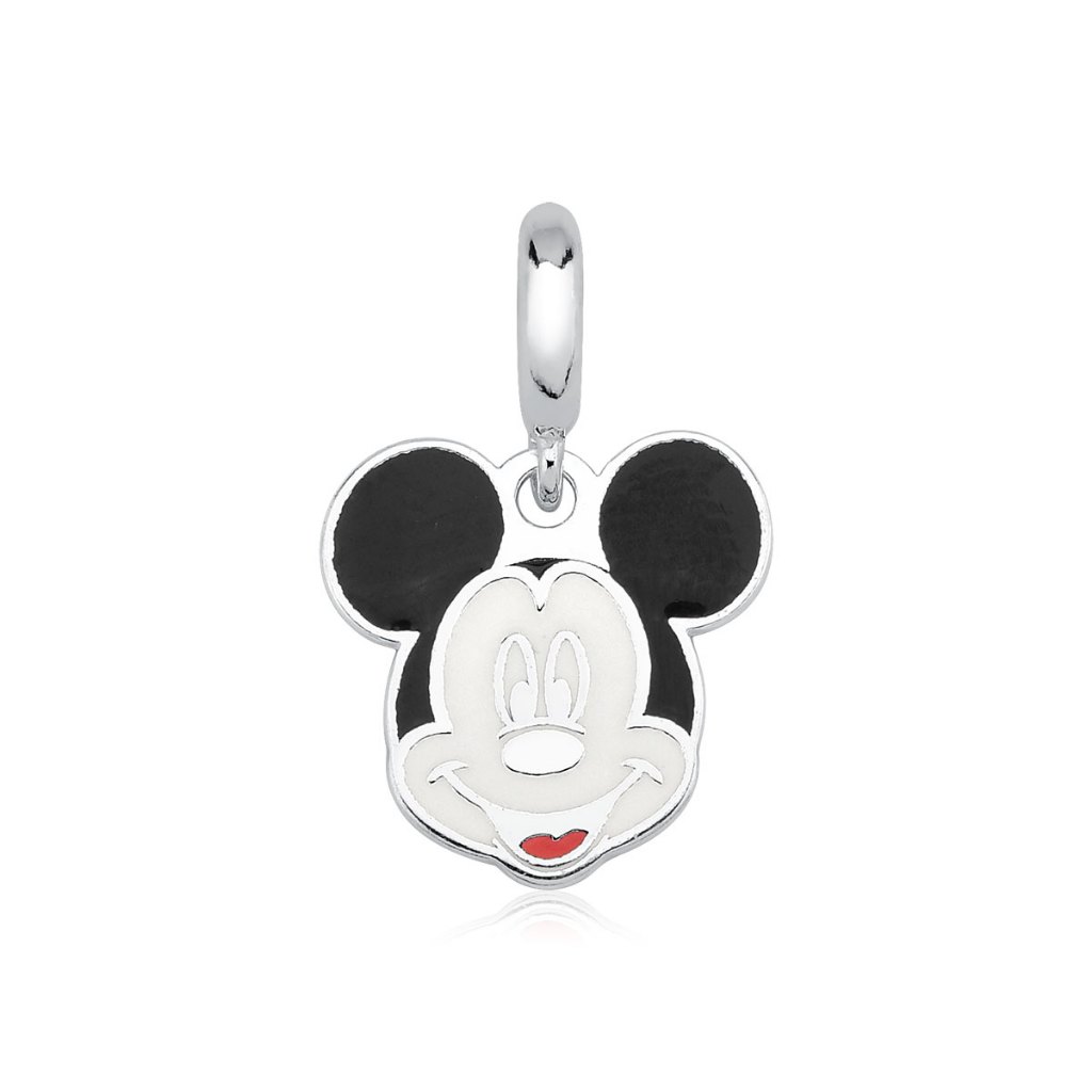 Berloque de Prata 925 Mickey Resinado