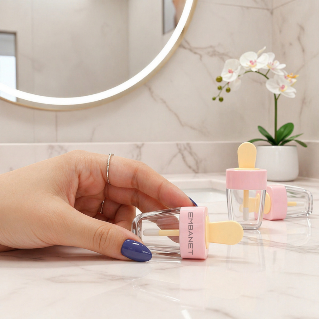 Gloss Batom Lip Tint Amostra Formato Picolé 3,9ml Refil 2und