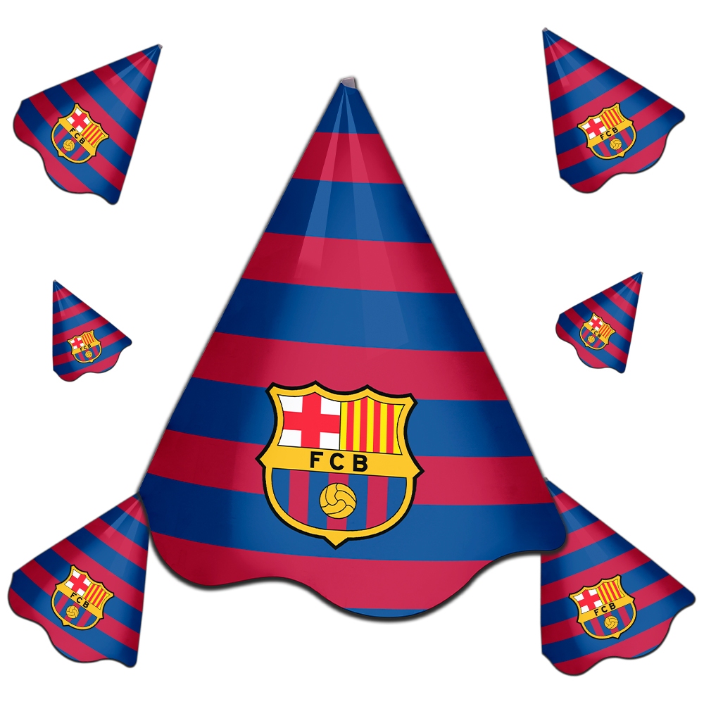 🎉Kit's Com 15 Chapéu De Festa Infantil - Chapeuzinho Para Aniversário - BARCELONA