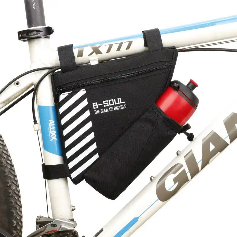 Detalhes do Bolsa Triangular para Quadro de Bicicleta com Suporte para Garrafa