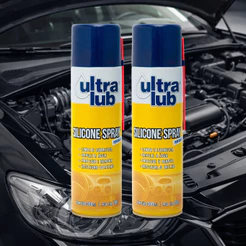 Spray Lubrificante Ultralub Silicone Lubrificante Carros Painéis Lubrificante Fechaduras 300ml