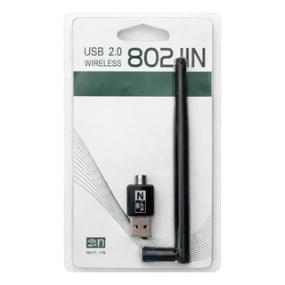 Adaptador Wi-Fi USB 802.11N com antena externa 600 Mbps Wireless N Pc Notebook