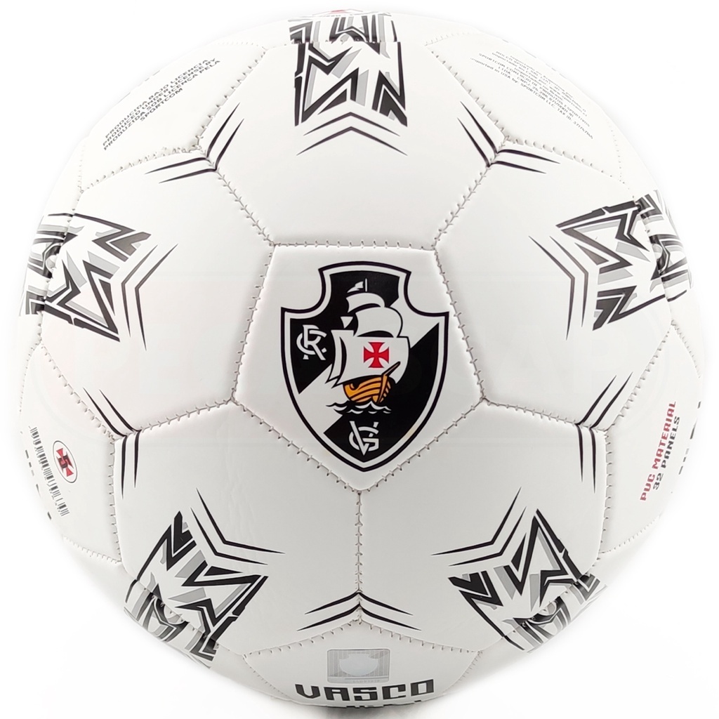 BOLA VASCO DA GAMA FUTEBOL CAMPO ORIGINAL DO CLUBE TAMANHO ADULTO OFICIAL