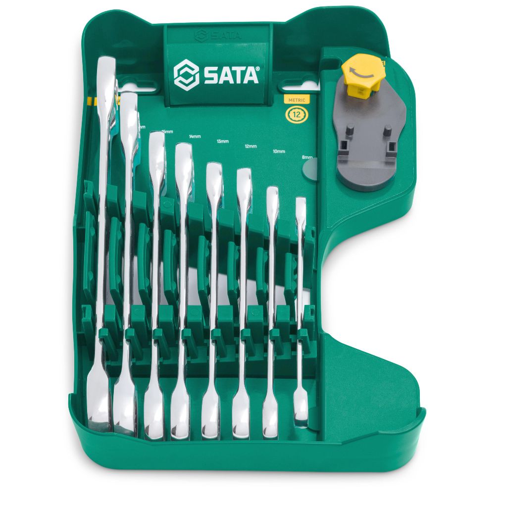 Jogo Chave Combinada Catraca Speedy 8 Peças Sata By Belzer