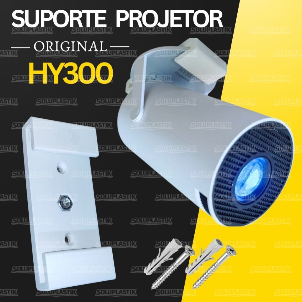Suporte para Projetor HY300 Original Parede, Teto ou Tripé hy300 tamanho normal