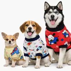 Kit C/3 Roupinhas Soft Inverno Para Cães e gatos Pequeno e Grande Porte 100% Soft