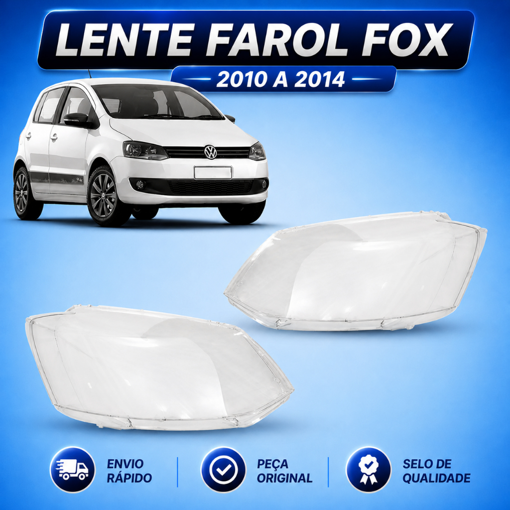 Lente Farol Fox 2010 2011 2012 2013 2014