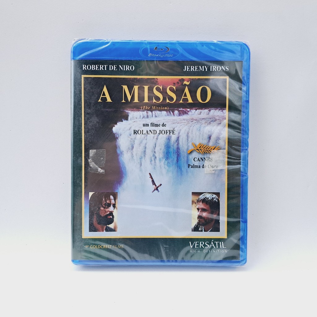 A Missão Blu-ray Robert De Niro Lacrado e Original