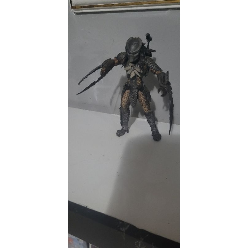 boneco predador original mcfarlane action figure alien terror ficção filme neca mezco fera monstro metal armadura ferro