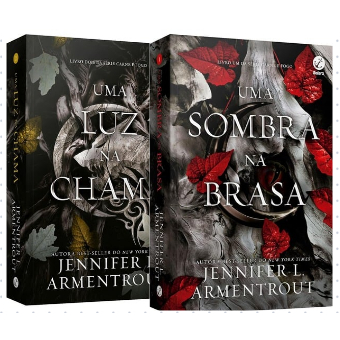 Livros Uma Sombra na Brasa e Uma Luz na Chama - (vol. 1 e 2 Carne e Fogo)