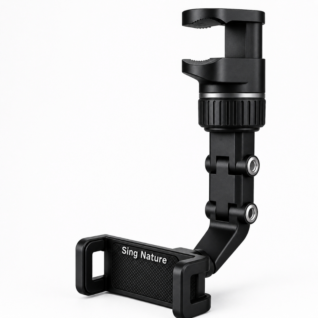 suporte Veicular Rotação 360° Para Retrovisor para celular gps automóvel Sing Nature