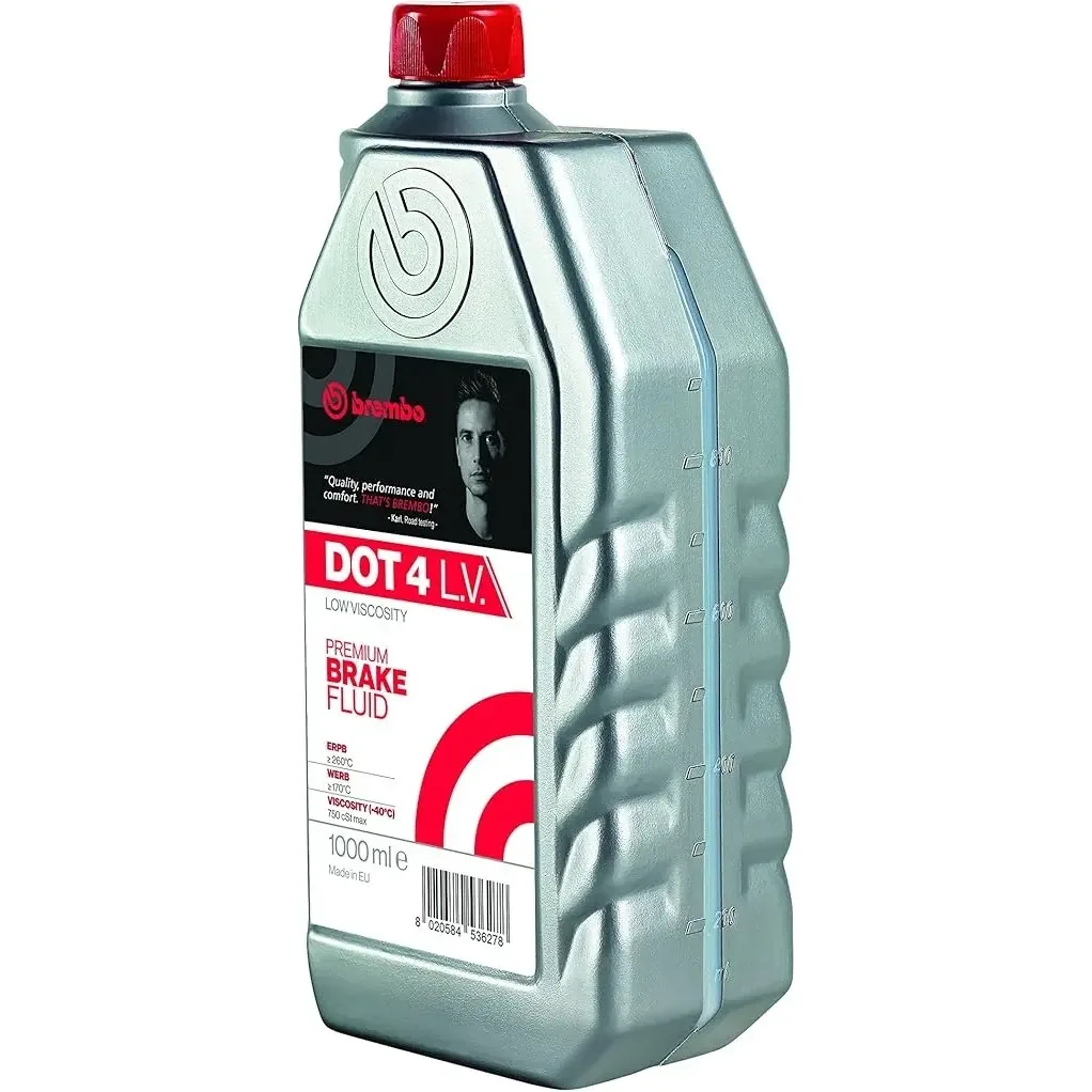 Fluído Óleo De Freio Premium Brembo Dot4lv Dot 4 Lv 1 Litro