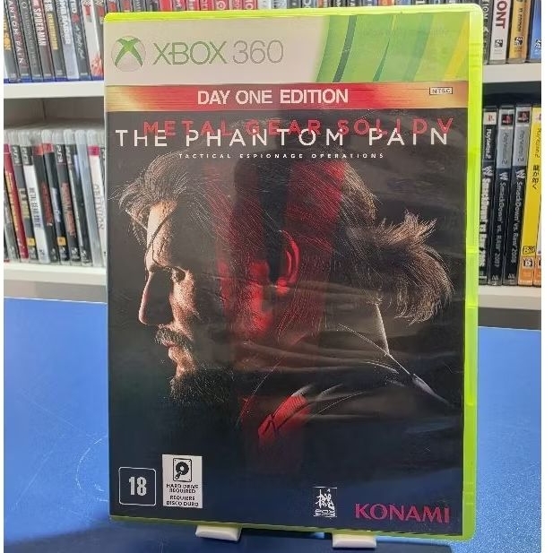 Jogo Metal Gear Solid V: The Phantom Pain DAY ONE EDITION ORIGINAL - Xbox 360 - Mídia Física
