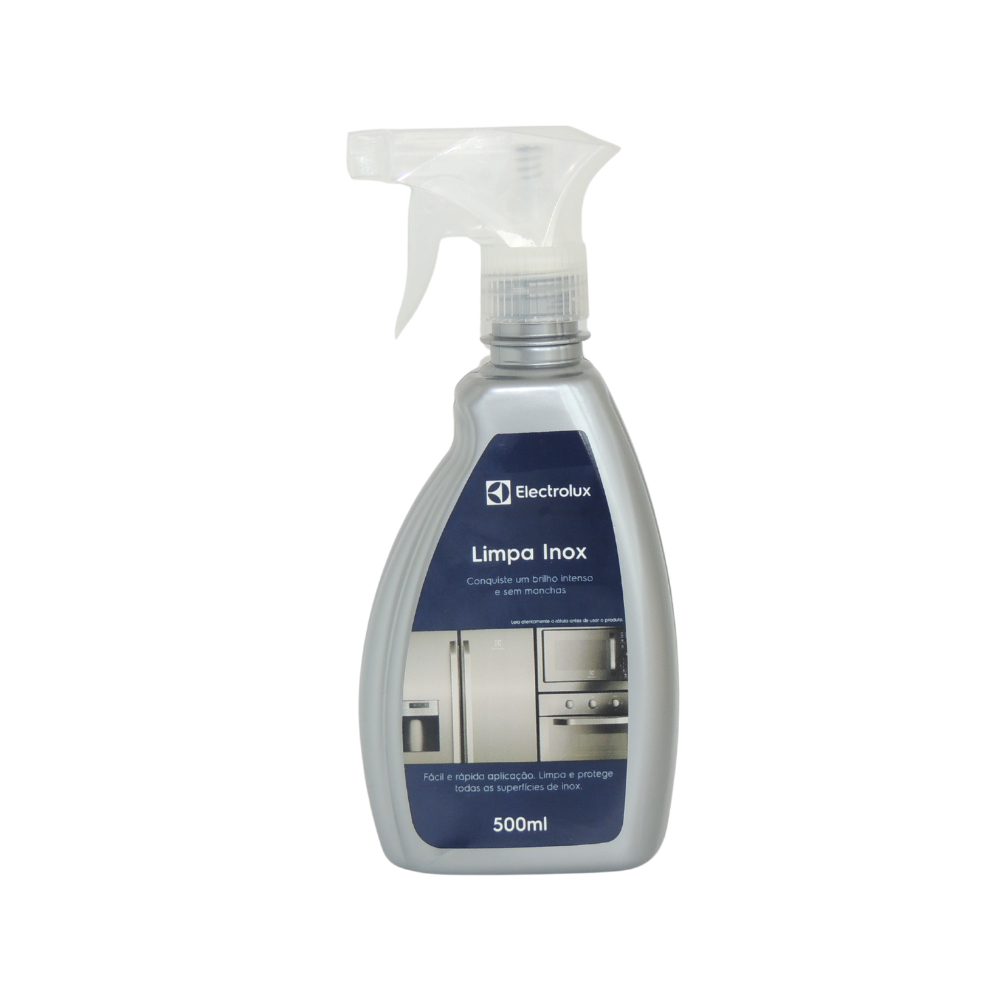 SPRAY LIMPA INOX ELETRODOMÉSTICOS FOGÃO GELADEIRA REFRIGERADOR MICROONDAS 500ML ORIGINAL ELECTROLUX A12358101 A12390701