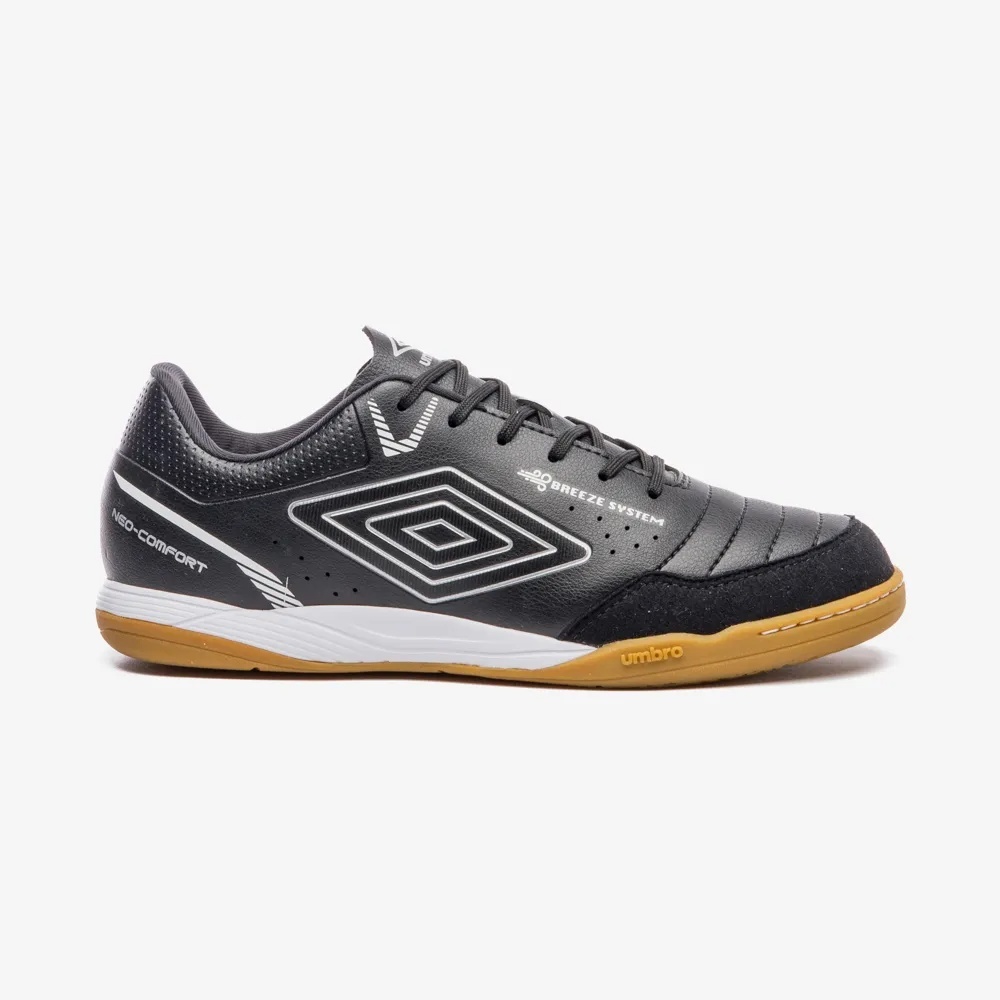 Chuteira Futsal Umbro Neo Comfort Couro Adulto Lançamento Original
