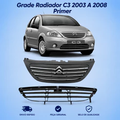 Grade Radiador C3 2003 2004 2005 2006 2007 2008 Primer