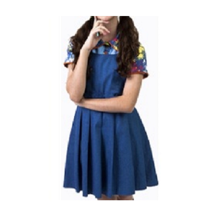 Roupa Chiquititas com amarrador de cabelos do 6 ao 12 (genérico)