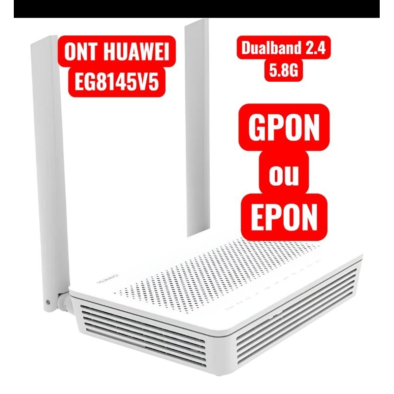 KIT 10 ONT ONU HUAWEI EG8145V5 UPC AZUL E FONTES