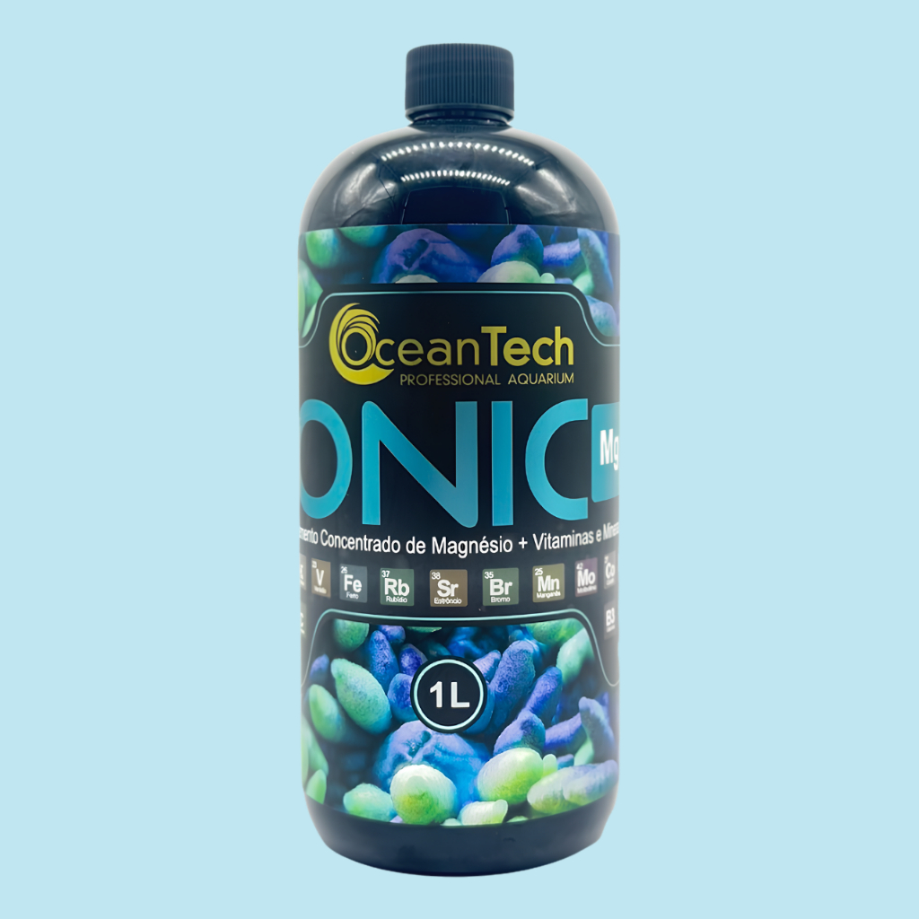 Ionic Magnésio 1L OceanTech Suplemento para Corais Reef Aquário Marinho Crescimento
