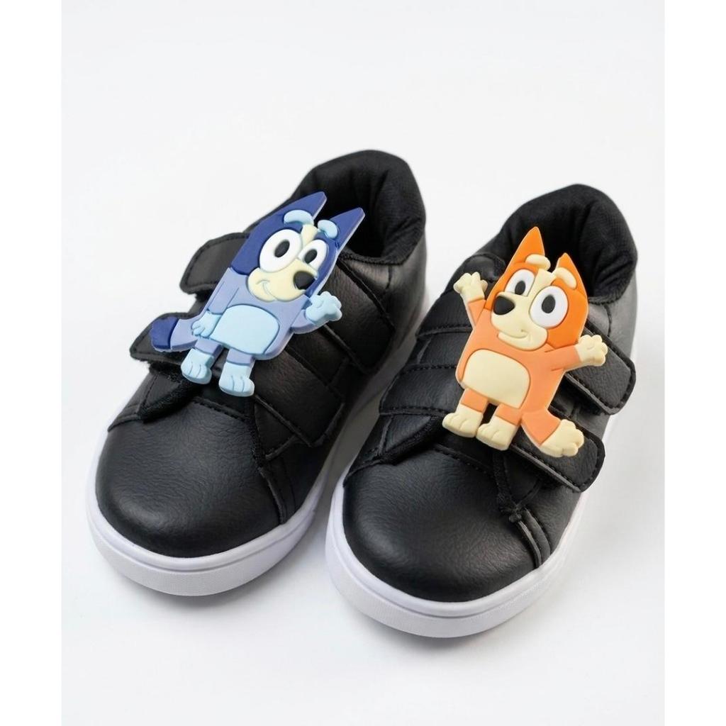 tenis infantil kids menina bluey e bingo leve e confortavel com velcro para escola barato