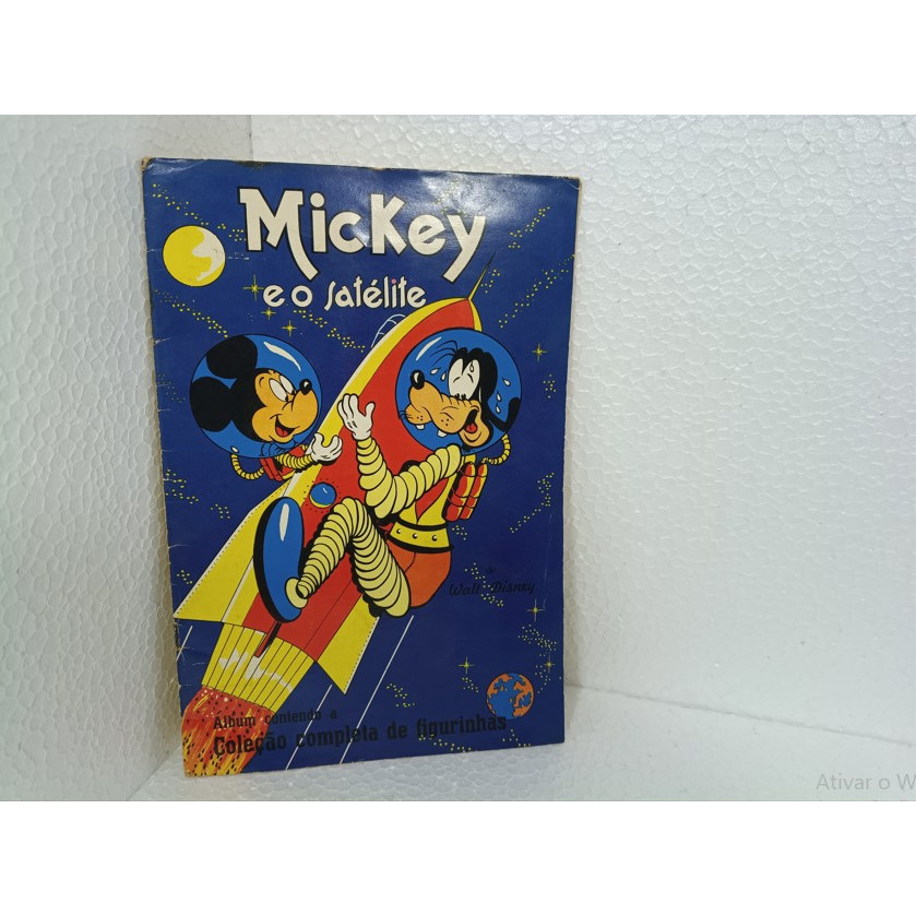 Álbum De Figurinhas Mickey E O Satélite (1962) Completo