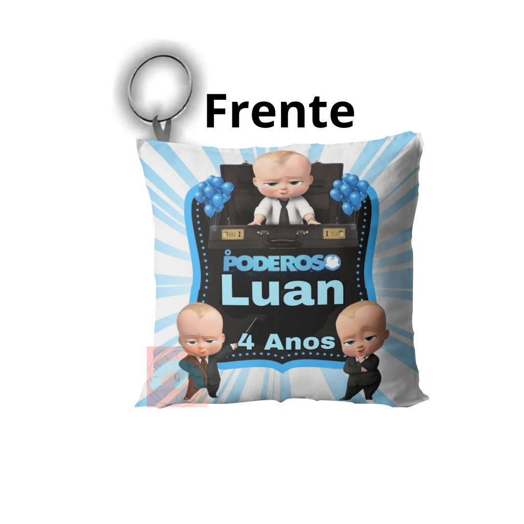 Kit 10 a 60 Almochaveiro Personalizados Lembrancinha da Poderosa Chefinha Rosa Menina e Poderoso Chefinho azul Menino