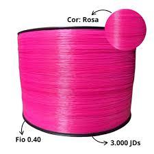 Linha de pipa nylon 3000 jardas 0.40 ROSA. envio super rápido. PROMOÇÃO