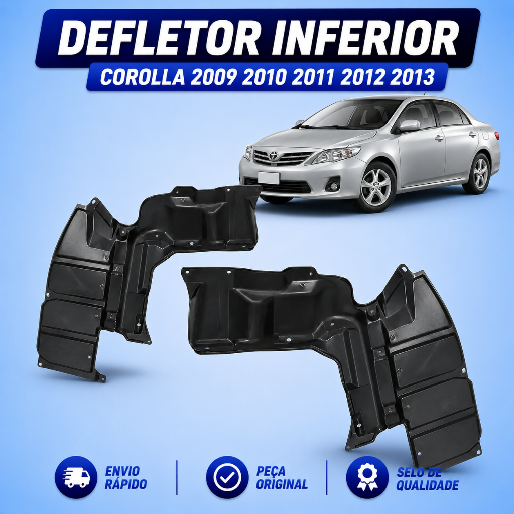 Defletor Inferior Corolla 2009 2010 2011 2012 2013