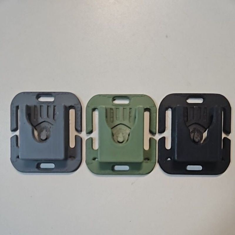 Suporte COP MOTOROLA V500 Preto/ Verde/Cinza para colete tático/Modular.