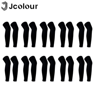 Jcolour Kit 10 Pares CANELITO Meia De Proteção Para Perna Futebol Suporte Profissional Unisex
