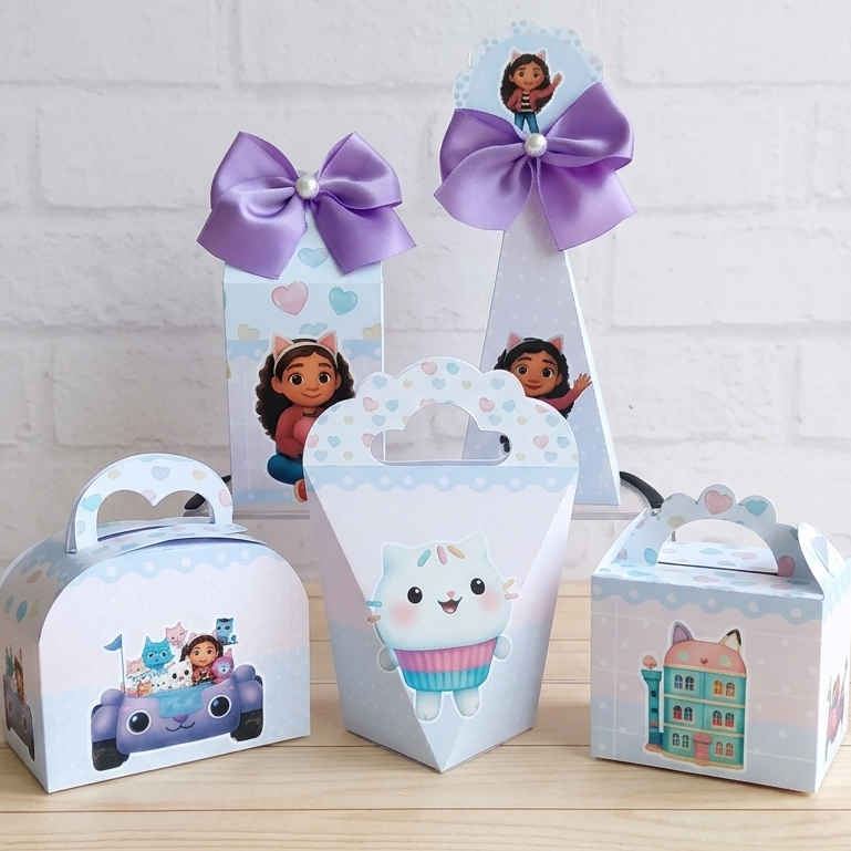 Kit Festa Personalizada  Lembrancinha Casa Mágica da Gabi  - Lembrancinha Festa Infantil Menina
