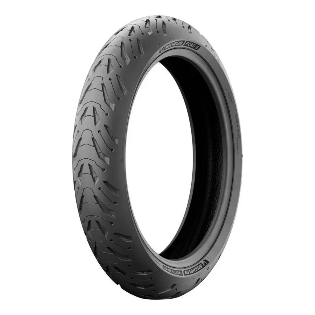 Pneu Michelin Road 6 120/70-17 Dianteiro Sem Câmara Moto Naked Sport Touring