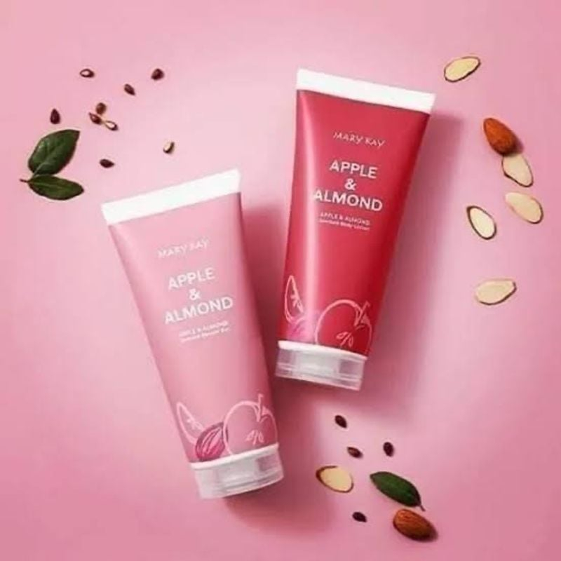 Kit Gel De Limpeza 200g + Hidratante Corporal 200g Maçã & Amendoa Mary Kay Novo Original