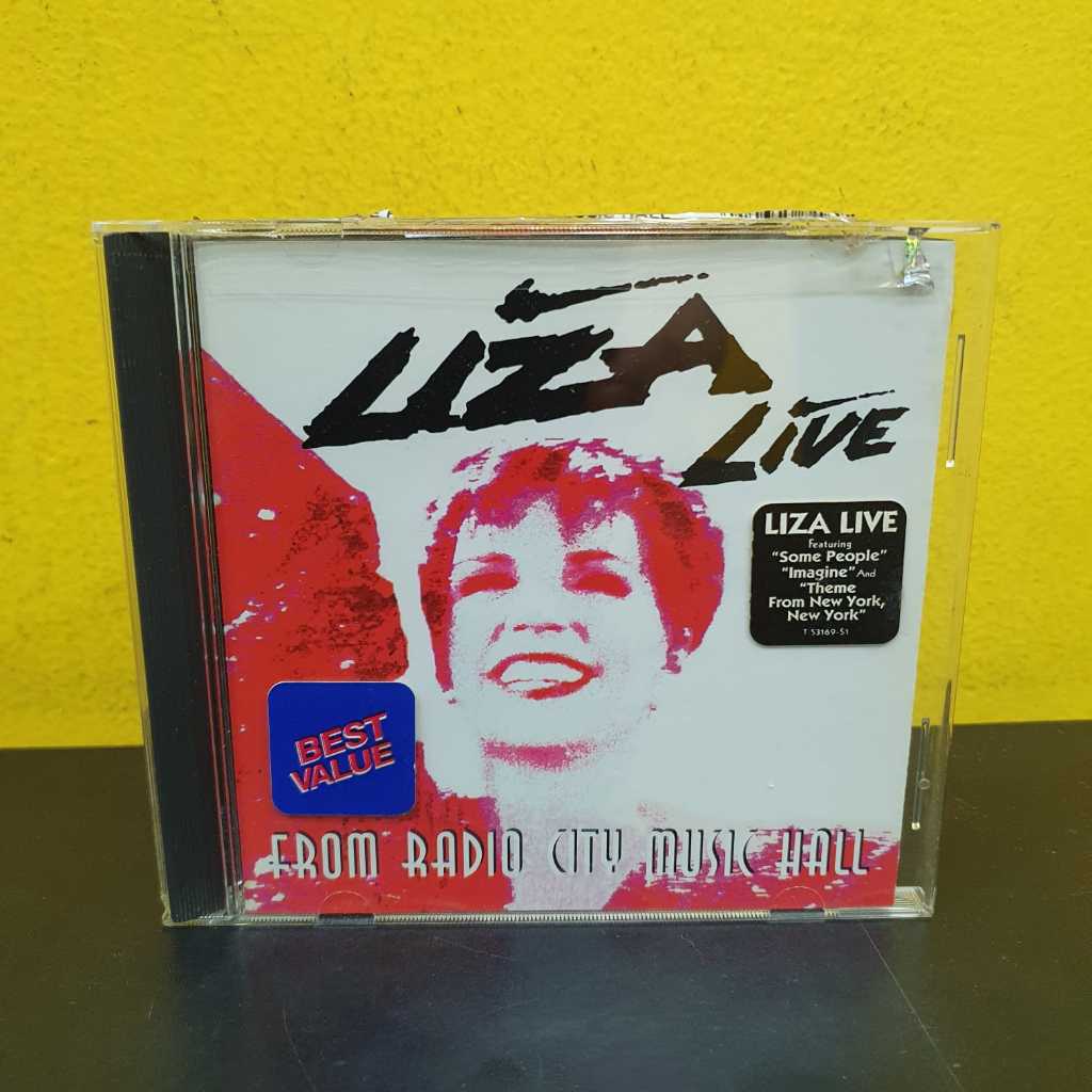 CD Liza Minelli - Live from Radio City Music Hall - Álbum Importado / Ótimo Estado