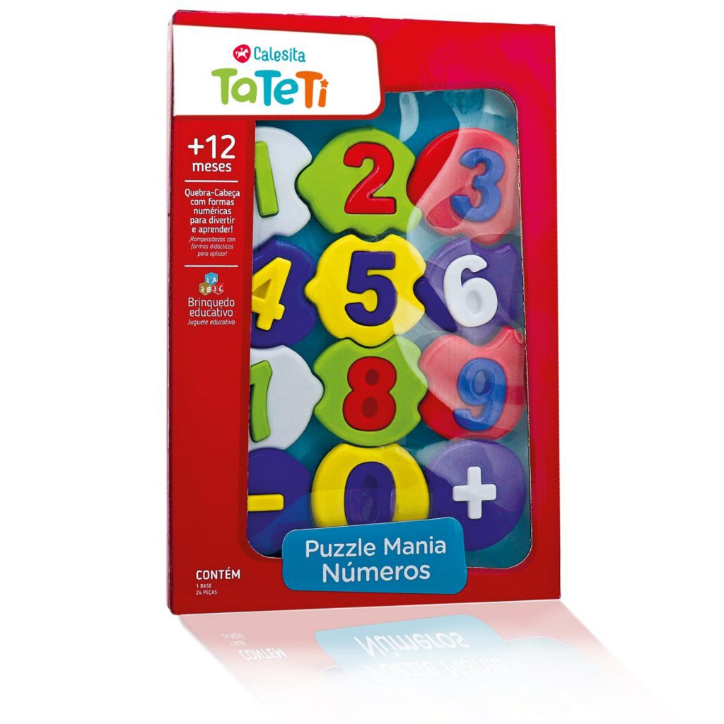PUZZLE MANIA NÚMEROS - TATETI - 219